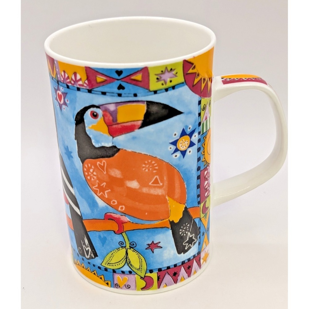 Dunoon Coffee/Tea  Mug  Animal Magic Toucan Designed By Louise Rawlings 10 oz